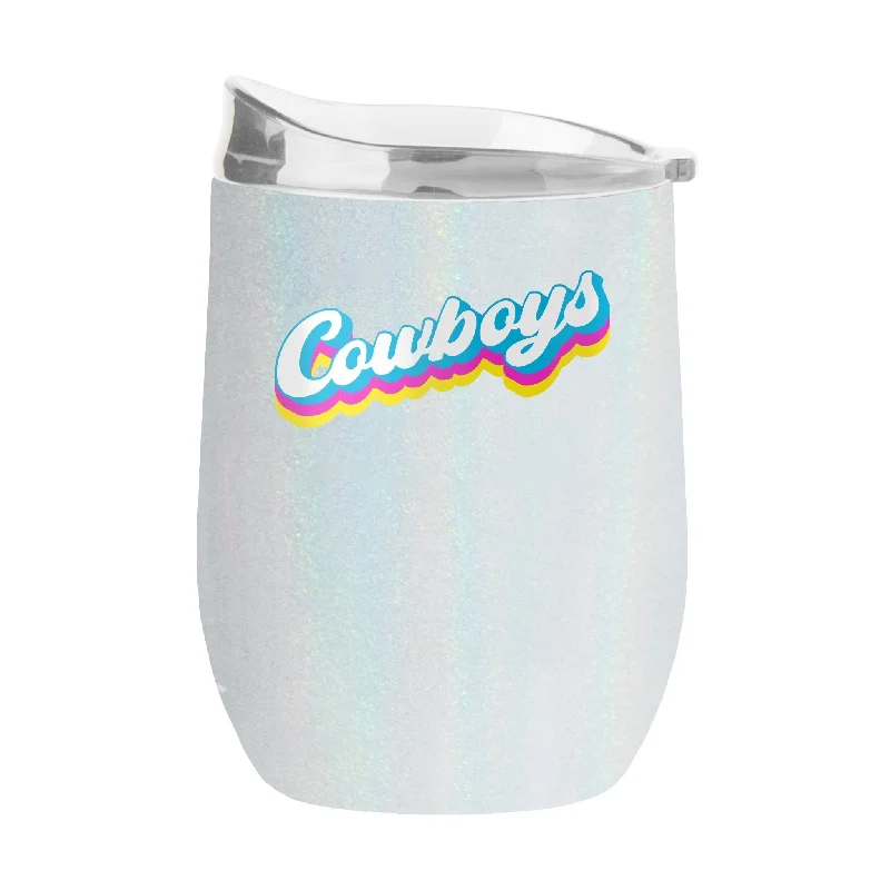 Personalized team trophy designsDallas Cowboys 16oz Shadow Iridescent Curved Tumbler