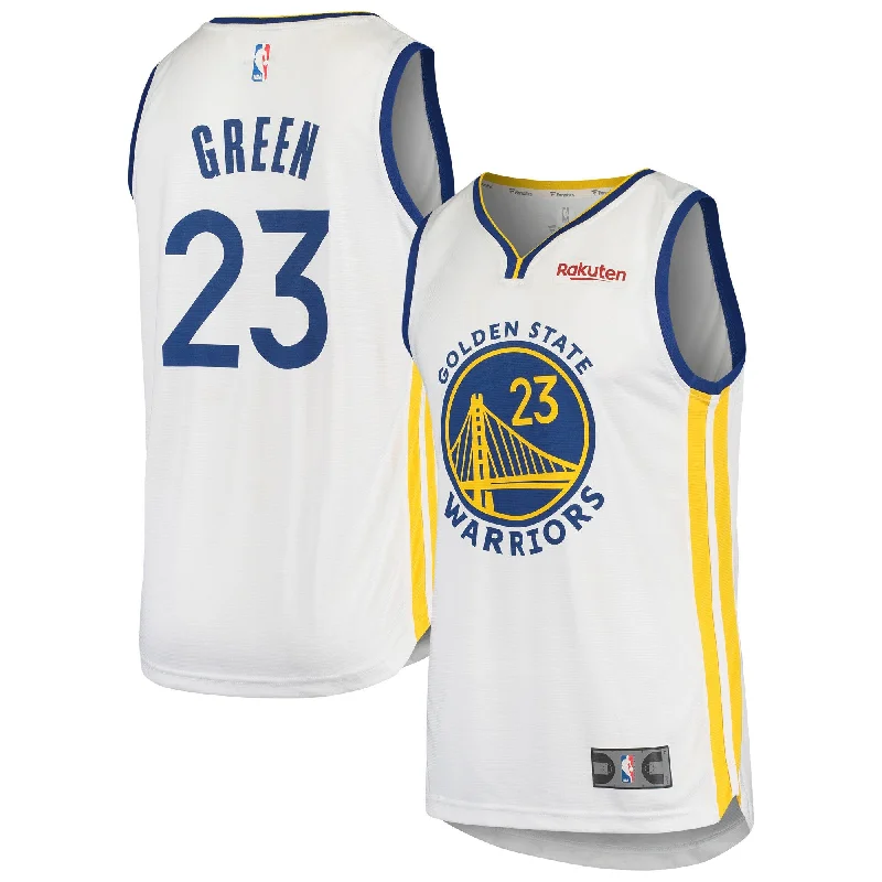 High school basketball jerseys for school teamsDraymond Green Golden State Warriors Branded Fast Break Player Basketball Jersey - Association Edition - White