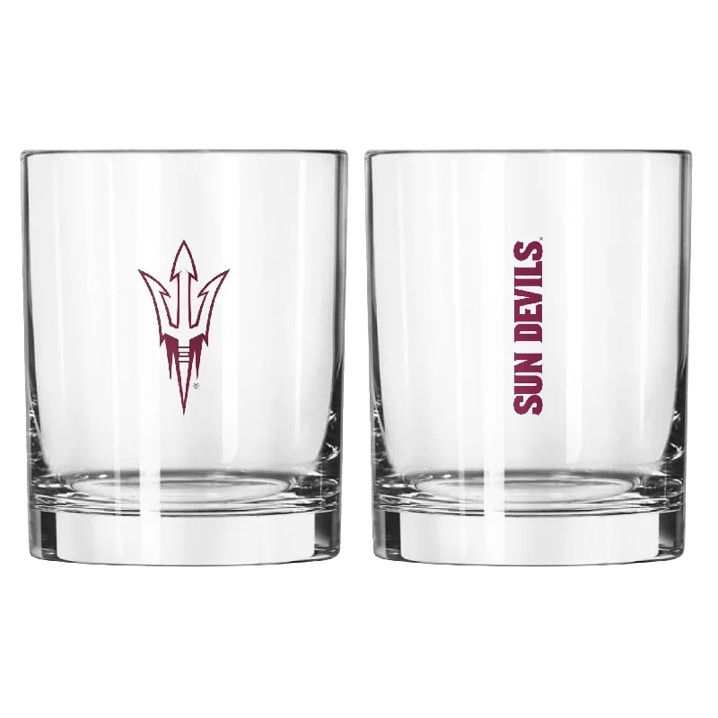 Team cups for MVP awardsArizona State 14oz Gameday Rocks Glass