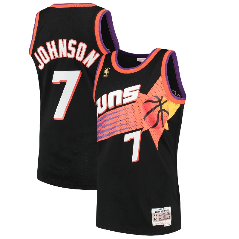 Custom basketball jerseys for women’s basketball teamsKevin Johnson Phoenix Suns 1996/97 Hardwood Classics Swingman Basketball Jersey - Black