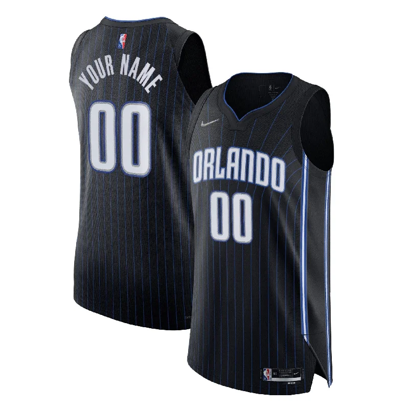 Basketball jerseys for indoor court playOrlando Magic 2021/22 Diamond Custom Basketball Jersey - Icon Edition - Black