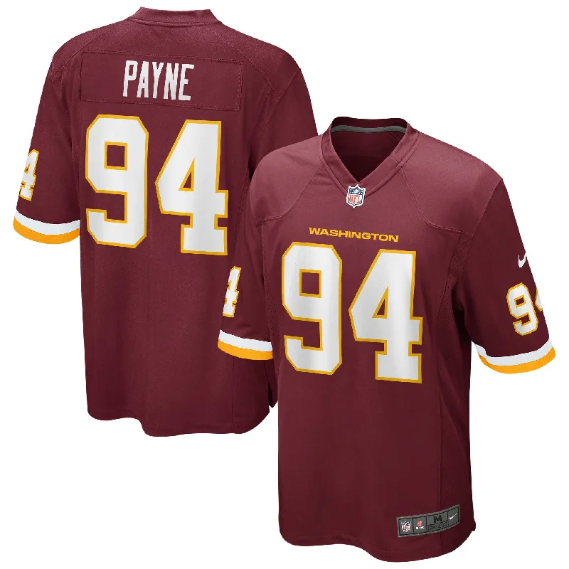 Soccer jerseys for all ages and sizesDaron Payne Washington Football Team Game Player Jersey - Burgundy