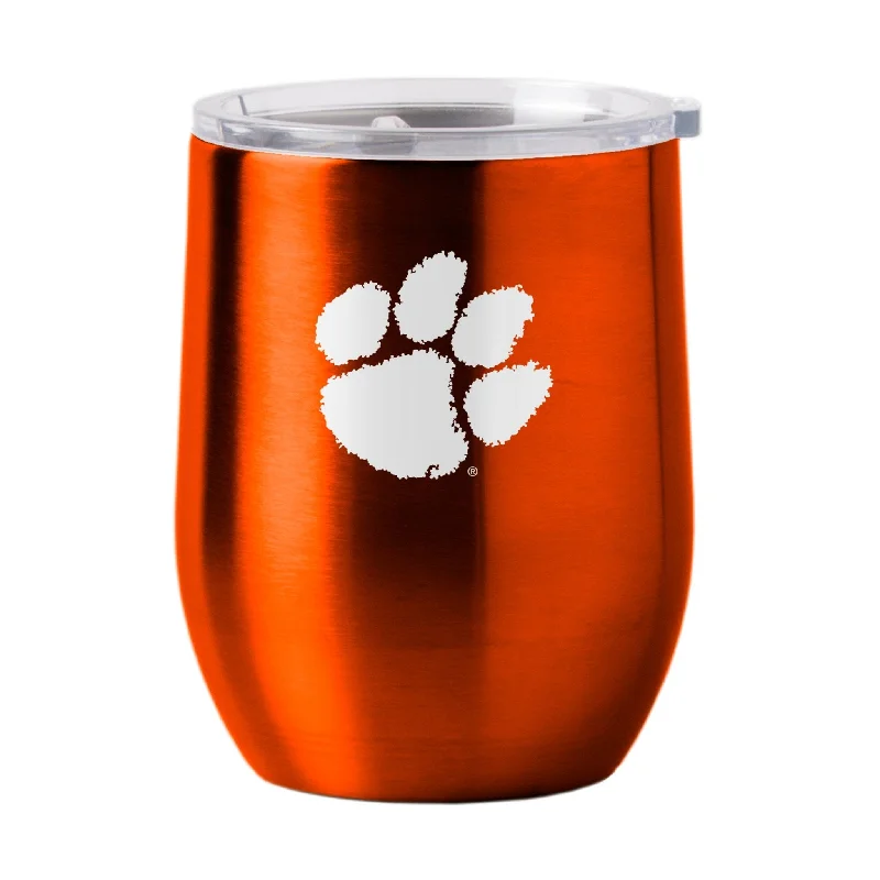 Team cups for school clubsClemson 16oz Gameday Stainless Curved Beverage