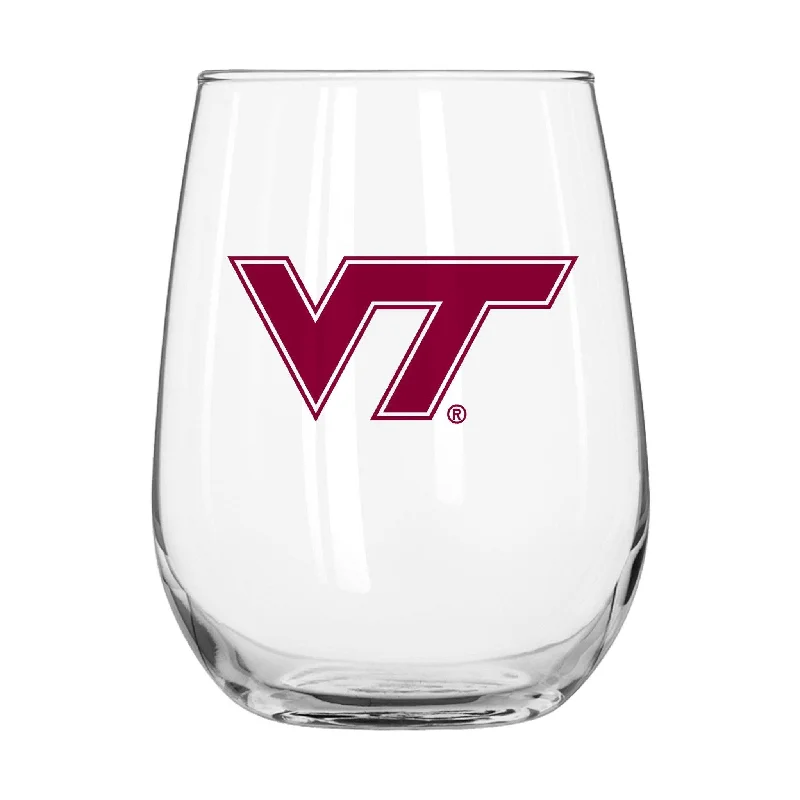 Team cups for baseball championshipsVirginia Tech 16oz Gameday Curved Beverage Glass