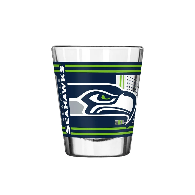 Team cups for marching bandsSeattle Seahawks 2oz Hero Shot Glass