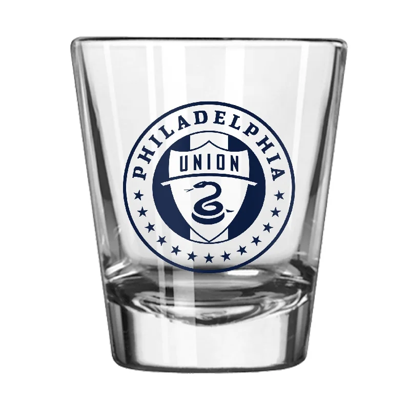 Personalized team trophy designsPhiladelphia Union 2oz Gameday Shot Glass