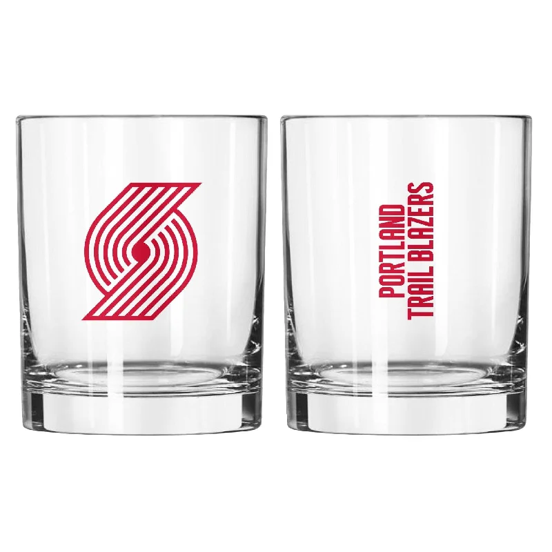 Team cups with player namesPortland Trail Blazers 14oz Gameday Rocks Glass