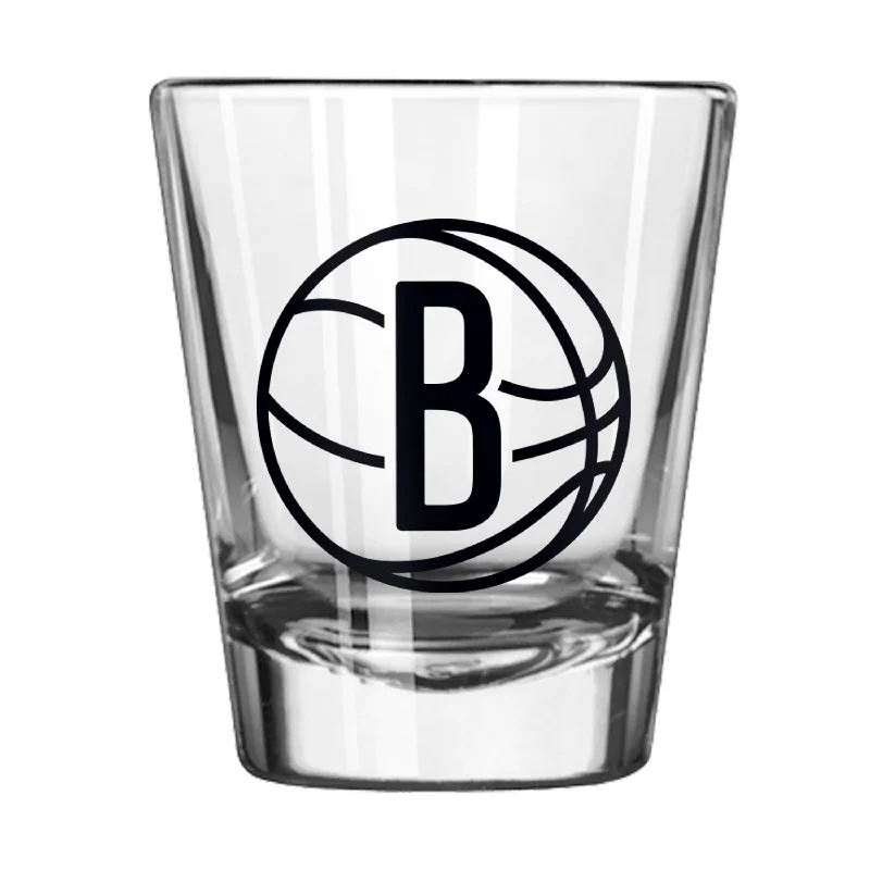 Team cups for end-of-season celebrationsBrooklyn Nets 2oz Gameday Shot Glass