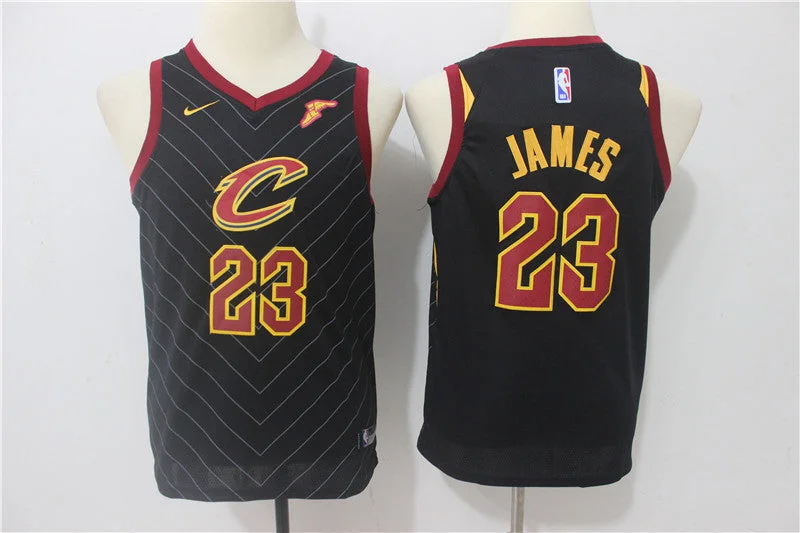 Retro-style basketball jerseys for collectorsCavaliers 23 LeBron James Black Youth Swingman Basketball Jersey