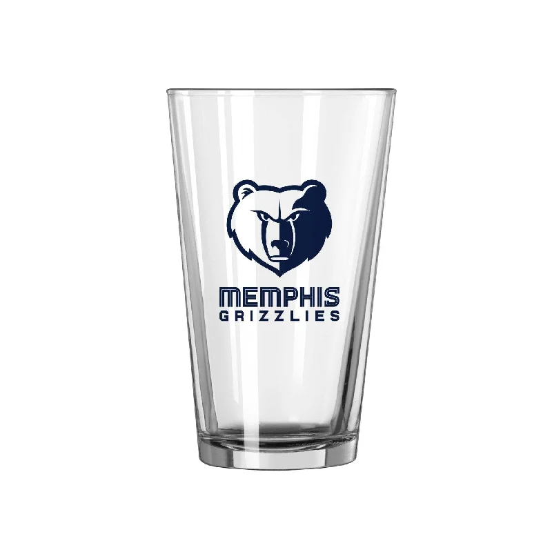 Team cups for charity runsMemphis Grizzlies 16oz Gameday Pint Glass