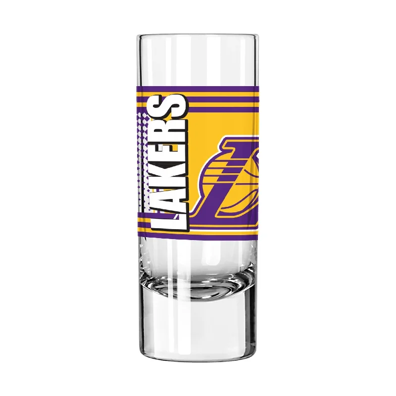 Team cups for marching bandsLos Angeles Lakers 2.5oz Hero Shooter Glass