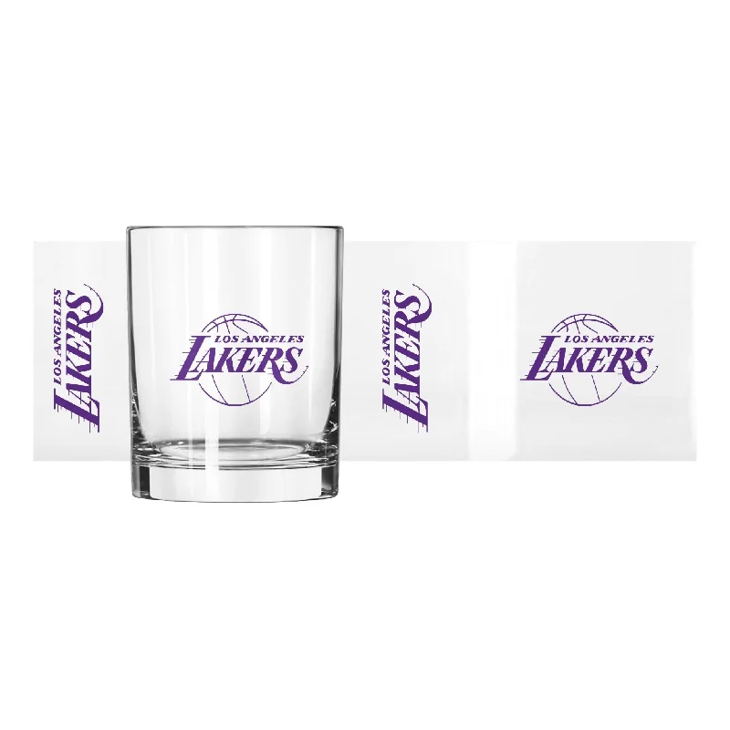 Team cups for end-of-season celebrationsLos Angeles Lakers 14oz Gameday Rocks Glass