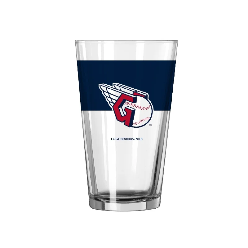 Team cups for basketball leaguesCleveland Guardians 16oz Colorblock Pint Glass