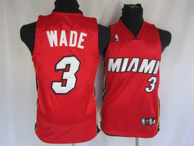 Basketball jerseys with custom graphics and printsHeat 3 Wade Red Youth Basketball Jersey