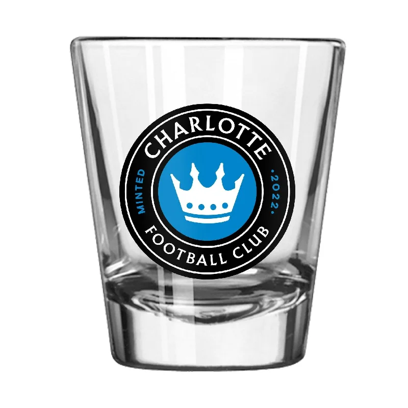 Team cups for cheerleading squadsCharlotte FC 2oz Swagger Shot Glass