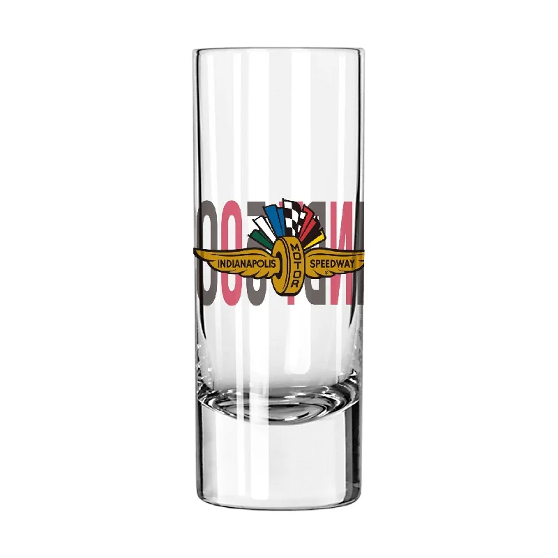 Team cups for debate teamsIndy 500 2.5oz Overtime Shooter Glass