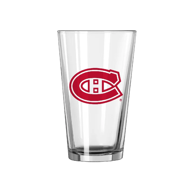 Team cups for team spirit awardsMontreal Canadiens 16oz Gameday Pint Glass