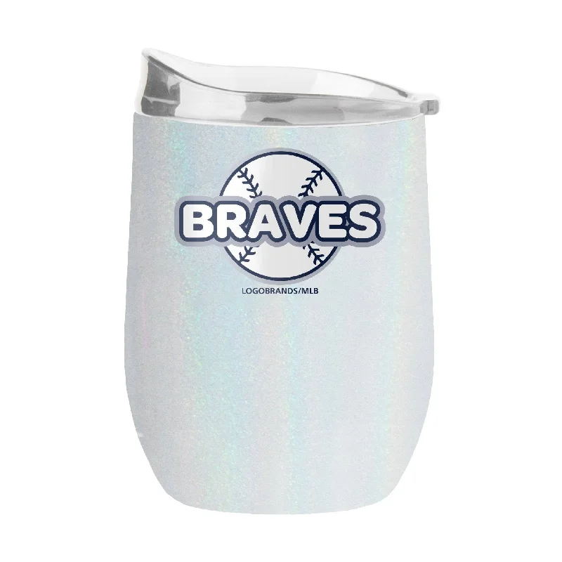 Team cups for soccer tournamentsAtlanta Braves 16oz Bubble Iridescent Curved Tumbler