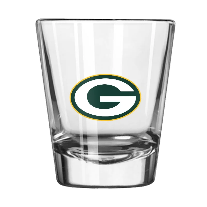 Team cups for science competitionsGreen Bay Packers 2oz Letterman Shot Glass