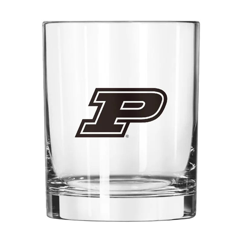 Team cups for corporate eventsPurdue 14oz Gameday Rocks Glass