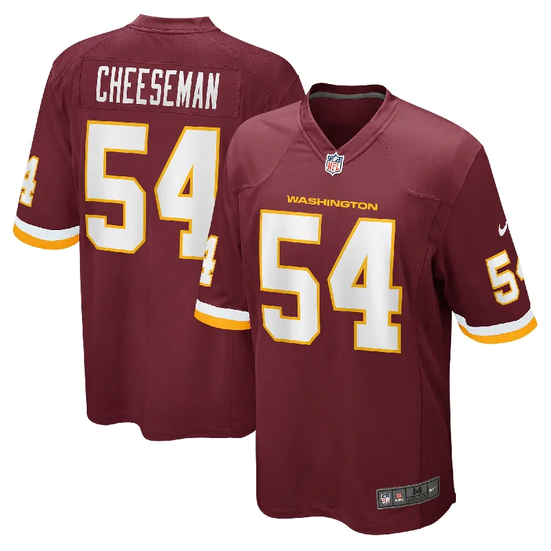 Youth-sized soccer jerseys for tournamentsCamaron Cheeseman Washington Football Team Jersey - Burgundy