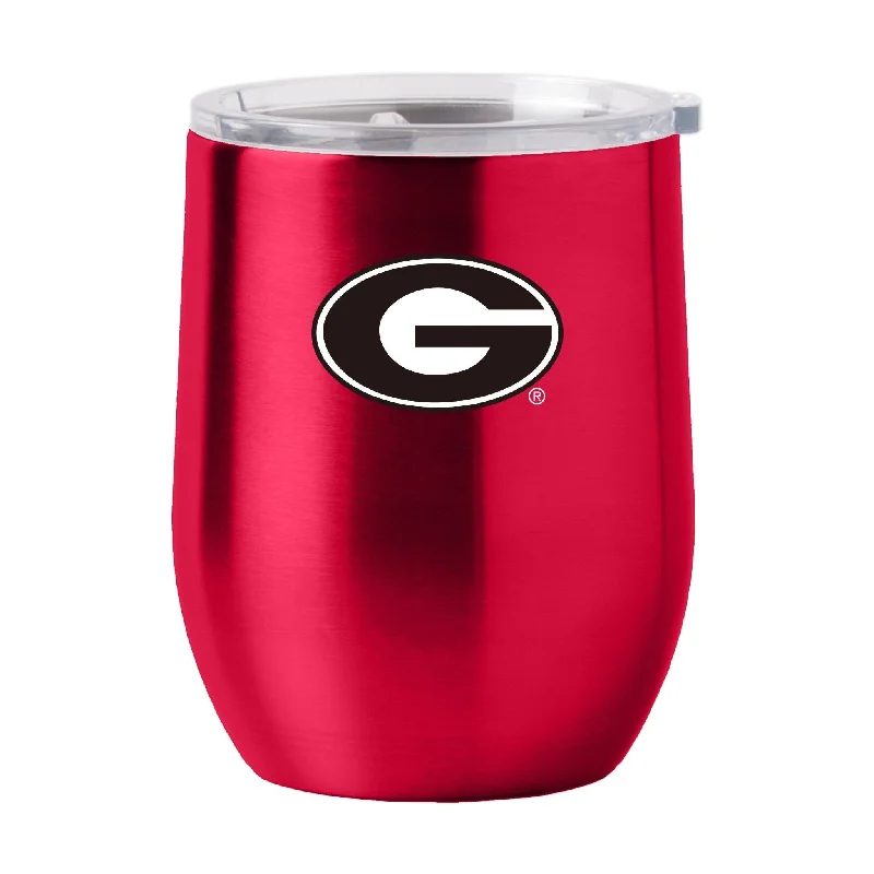 Team cups for summer campsGeorgia 16oz Gameday Stainless Curved Beverage