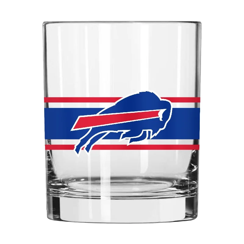 Team cups for marching bandsBuffalo Bills 14oz Stripe Rocks Glass