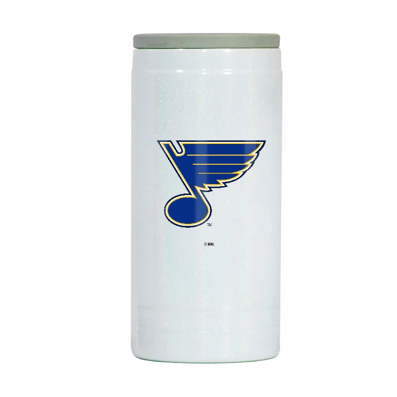 Engraved team cups for winnersSt Louis Blues 12oz Iridescent Slim Coolie