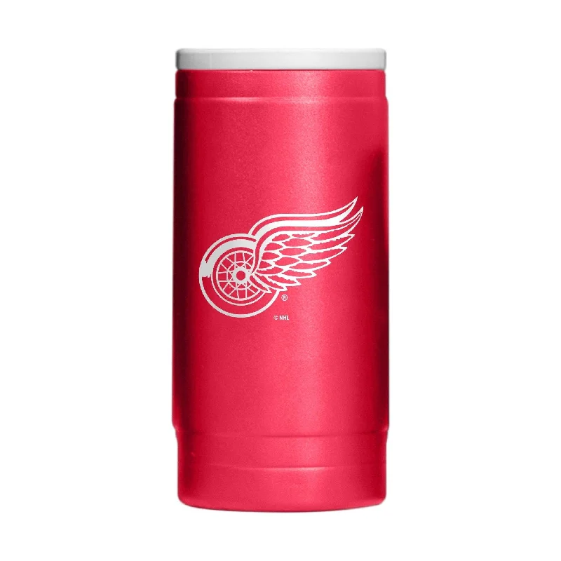 Team cups for charity runsDetroit Red Wings 12oz Flipside Powder Coat Slim Can Coolie