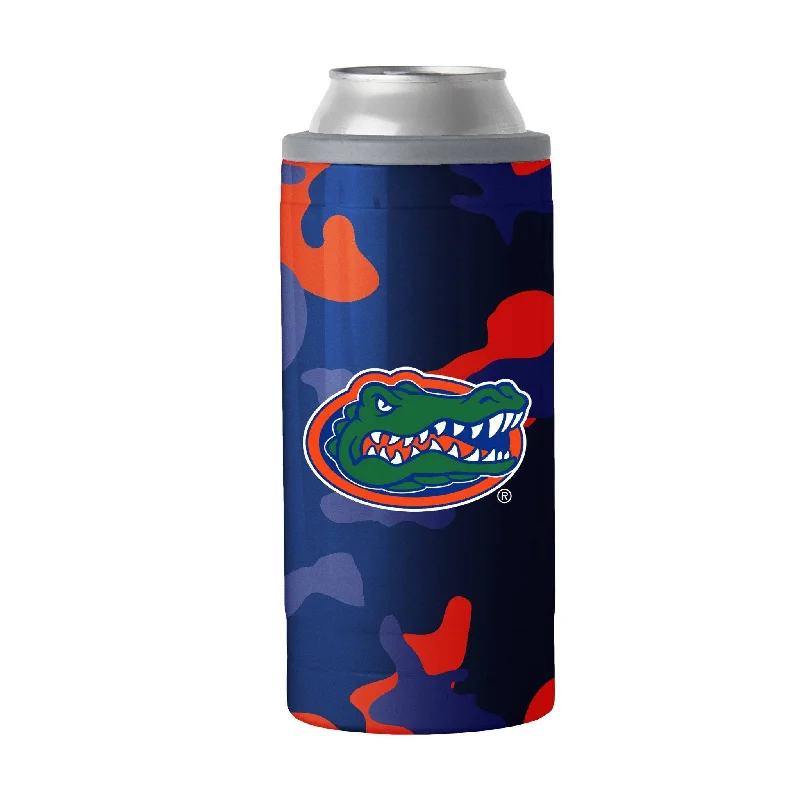 Team cups for robotics teamsFlorida Camo Swagger 12oz Slim Can Coolie