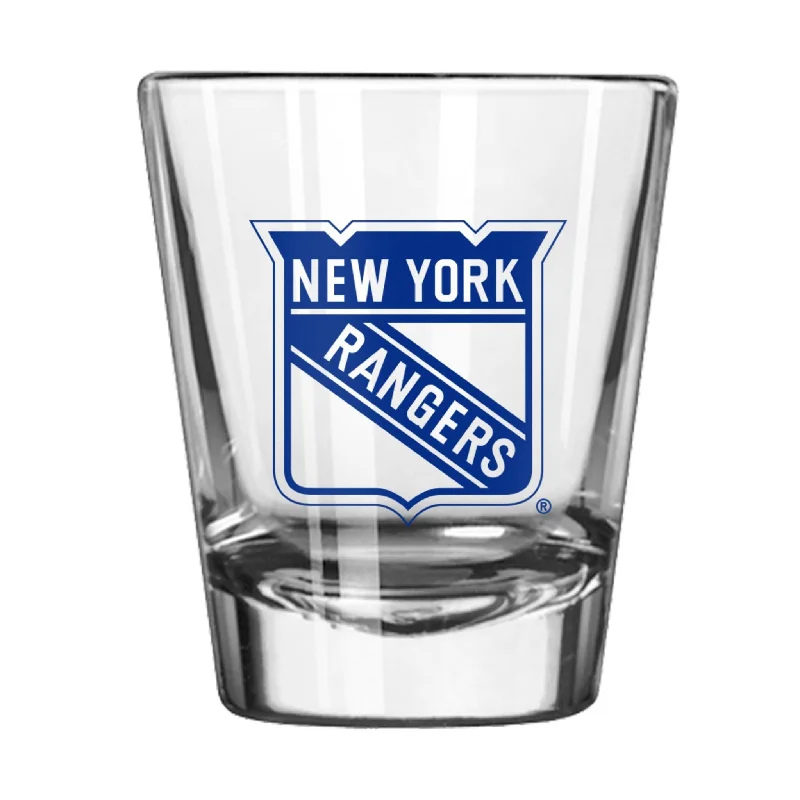 Team cups for school sports eventsNew York Rangers 2oz Gameday Shot Glass