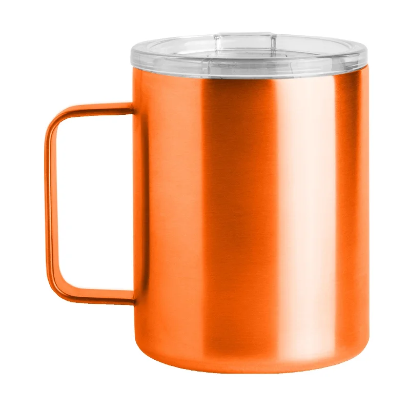 Team cups for marching bandsPlain Orange 15oz Stainless Mug