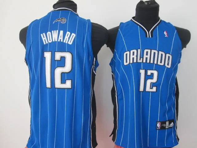 Basketball jerseys for fans with team namesMagic 12 Howard Blue Youth Basketball Jersey