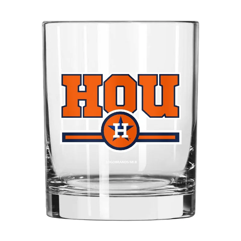 Team championship cups for saleHouston Astros 14oz Letterman Rocks Glass