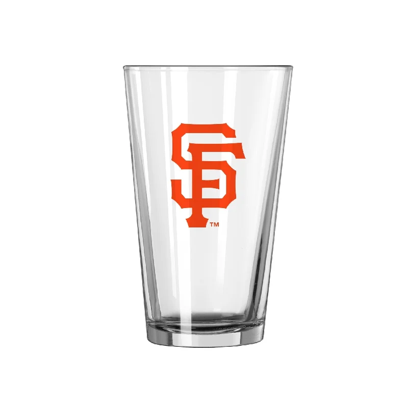 Team cups for retirement giftsSan Francisco Giants Orange 16oz Gameday Pint Glass