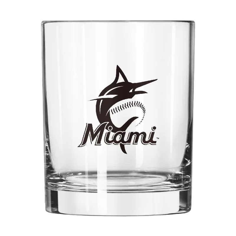 Affordable team award cupsMiami Marlins 14oz Gameday Rocks Glass