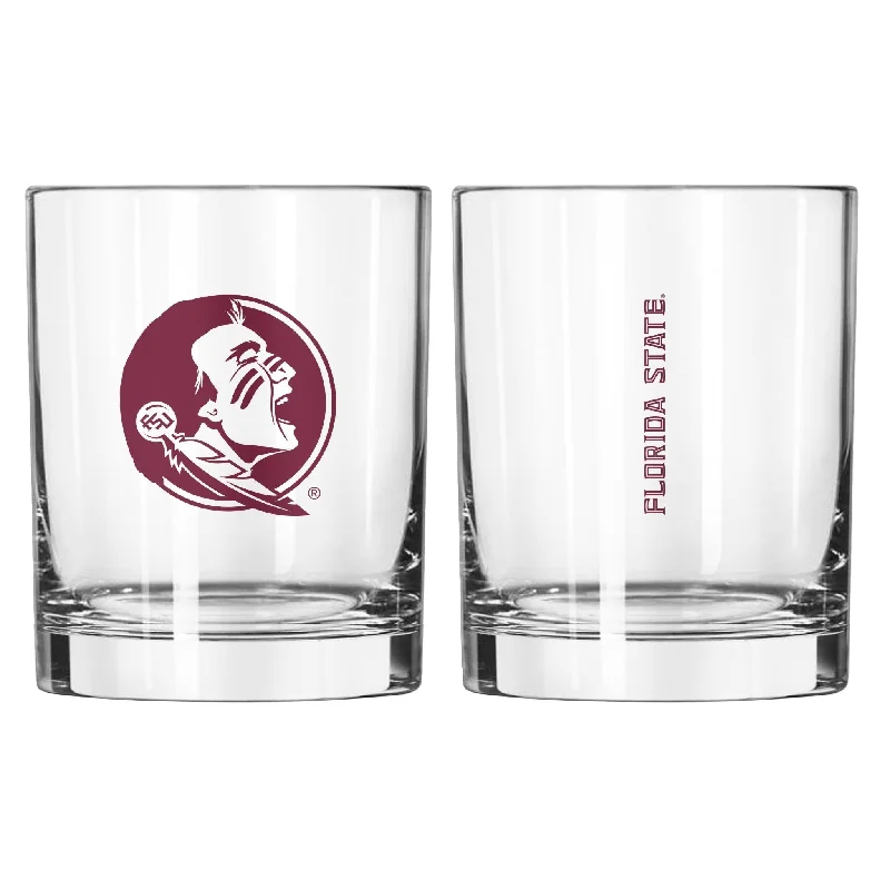 Team cups with player namesFlorida State 14oz Gameday Rocks Glass