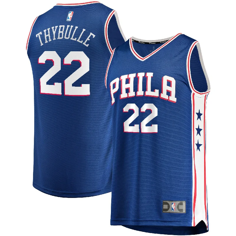 Basketball jerseys for training sessionsMatisse Thybulle Philadelphia 76ers Branded Fast Break Player Team Basketball Jersey - Icon Edition - Royal