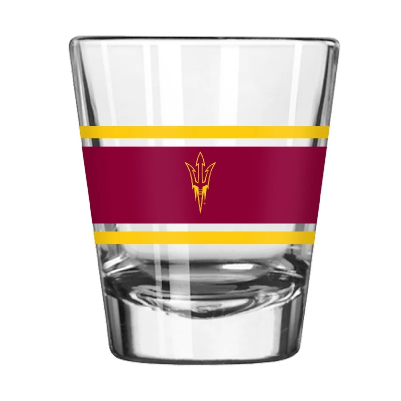 Team cups for summer campsArizona State 2oz Stripe Shot Glass