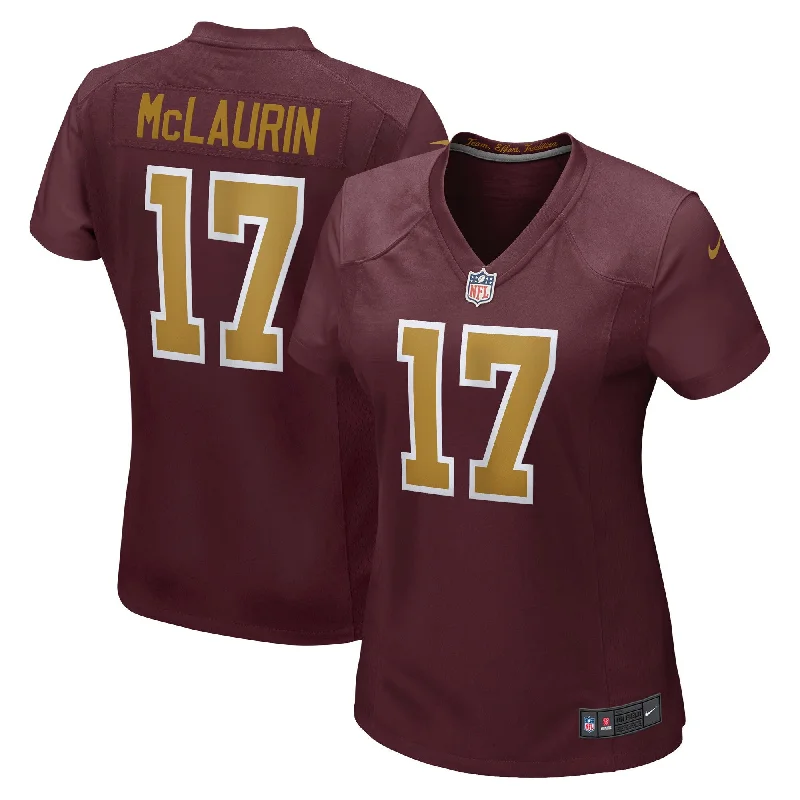 Custom-designed soccer jerseys for leaguesTerry Mclaurin Washington Football Team Women's Alternate Jersey - Burgundy