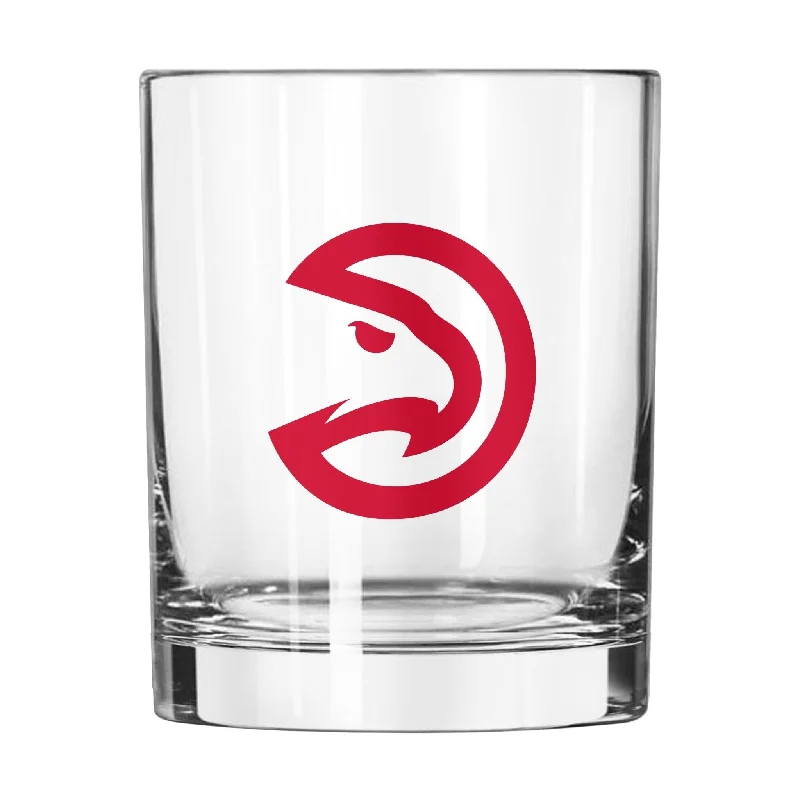 Team cups for coach appreciationAtlanta Hawks 14oz Gameday Rocks Glass