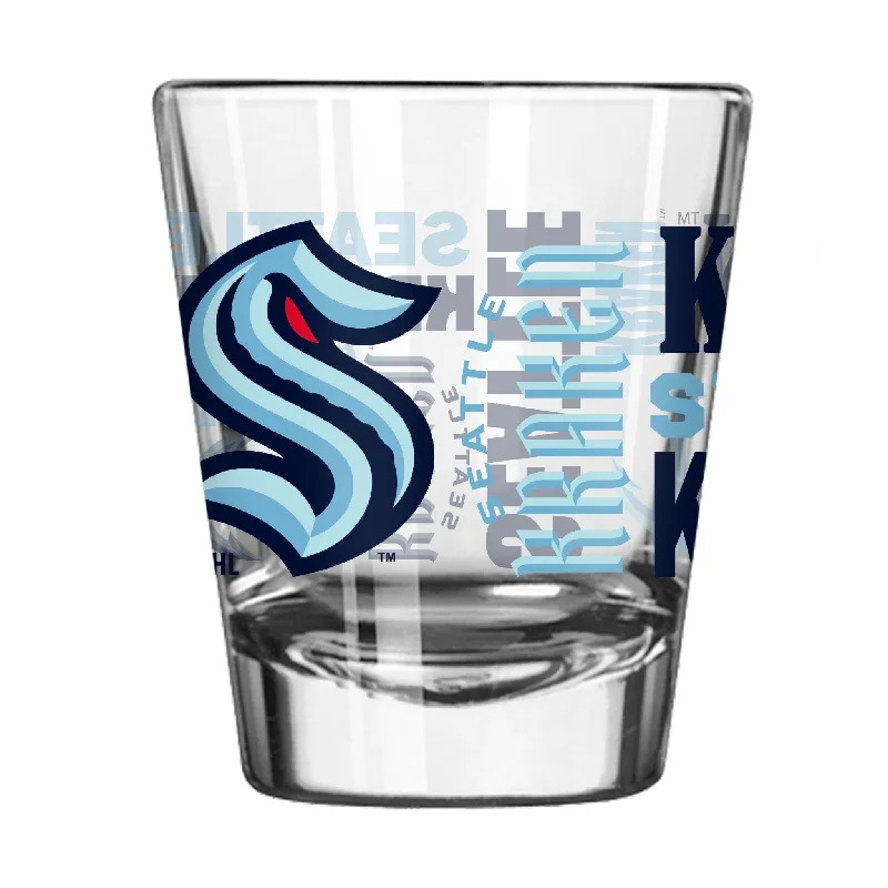 Affordable team award cupsSeattle Kraken 2oz Spirit Shot Glass