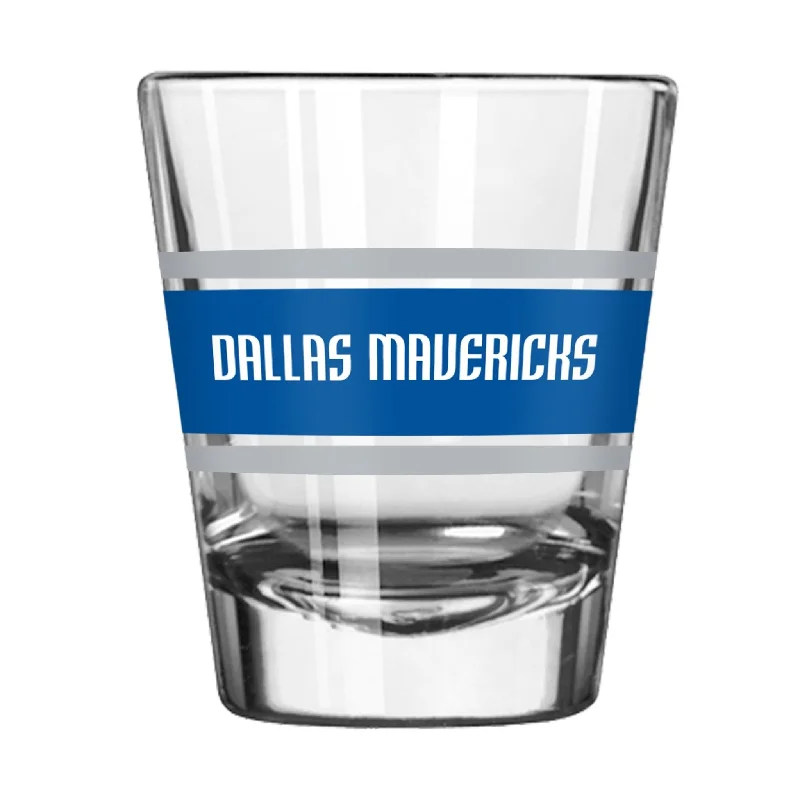 Team cups for family reunionsDallas Mavericks 2oz Stripe Shot Glass