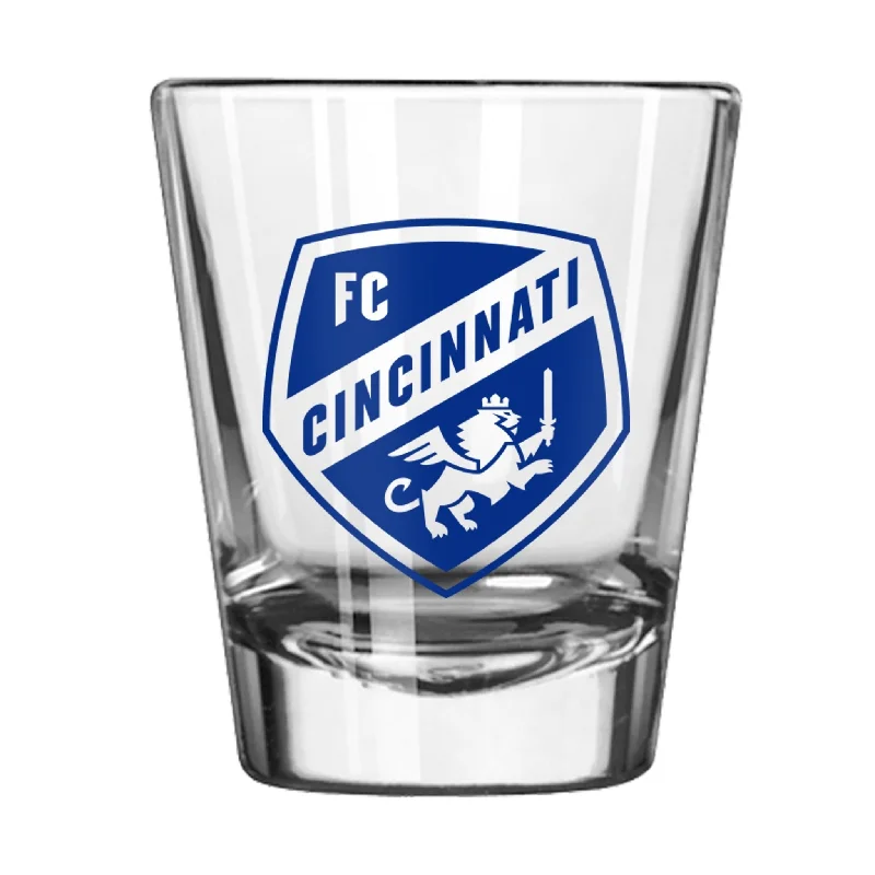 Team cups for fitness challengesFC Cincinnati 2oz Gameday Shot Glass