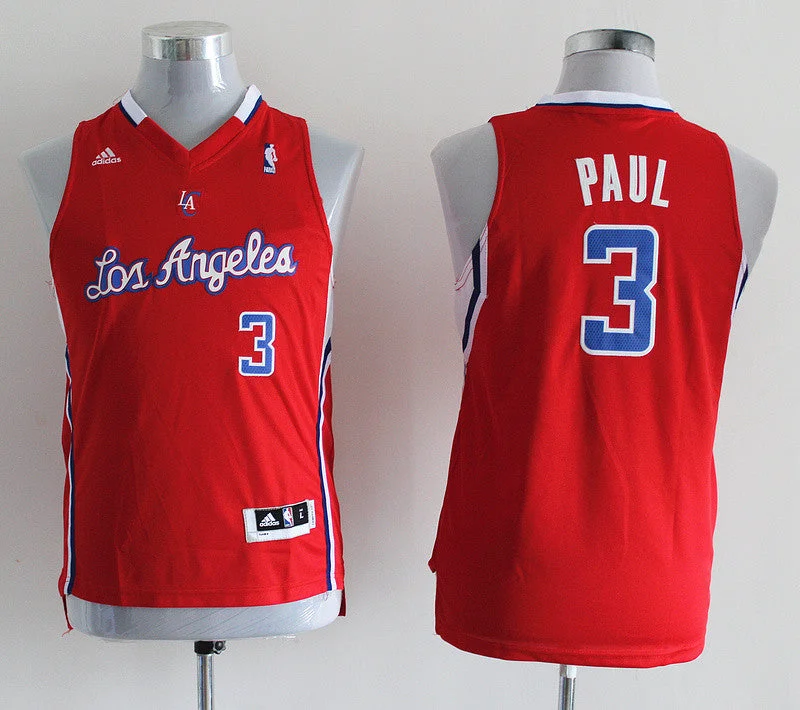 Basketball jerseys for fans with team namesClippers 3 Paul Red Revolution 30 Youth Basketball Jersey