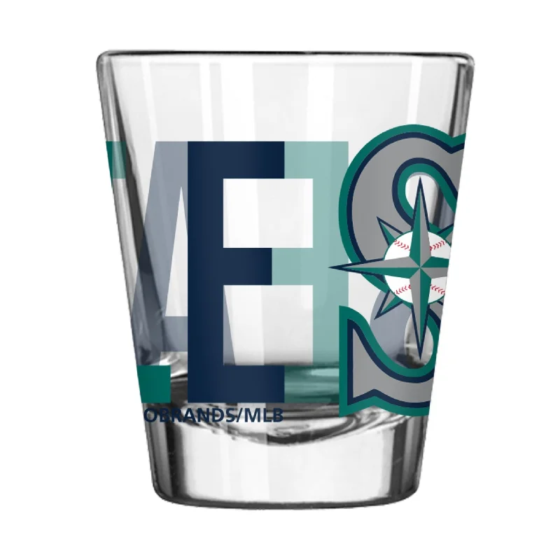 Team cups for milestone celebrationsSeattle Mariners 2oz Overtime Shot Glass