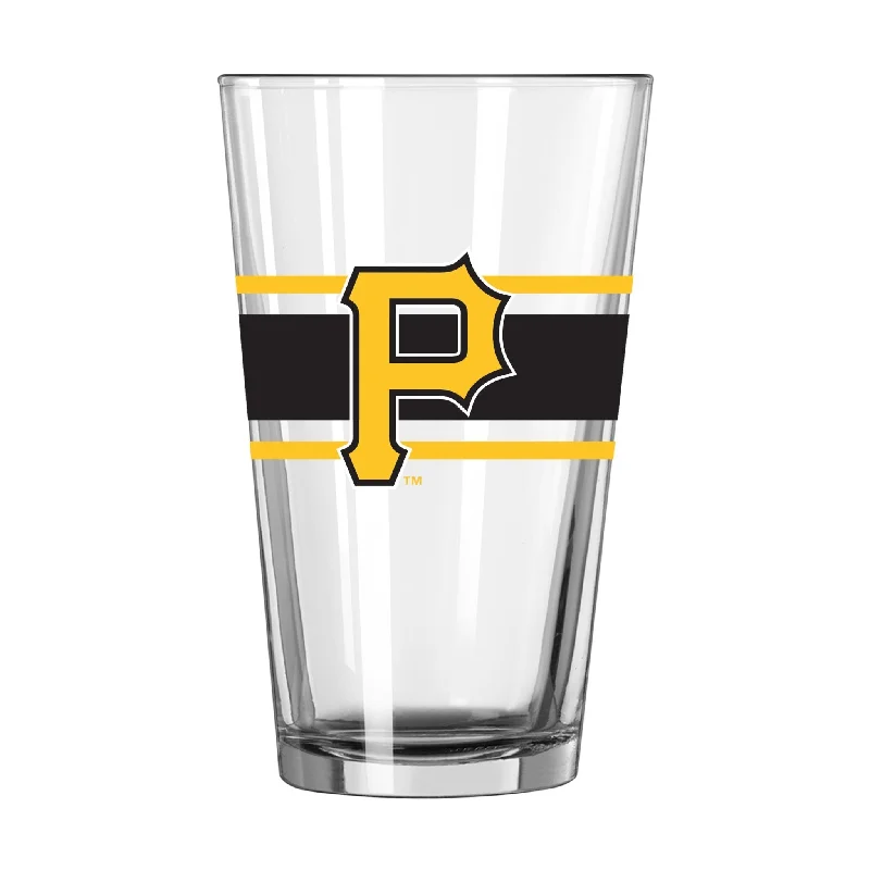 Team cups for fan clubsPittsburgh Pirates 16oz Stripe Pint Glass