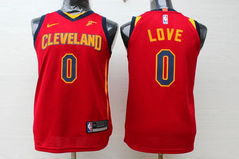 Basketball jerseys for men with customizable optionsCavaliers 0 Kevin Love Red Youth Replica Basketball Jersey