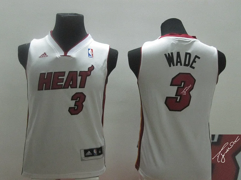 Custom basketball jerseys for youth leaguesHeat 3 Wade White Revolution 30 Youth Signature Edition Basketball Jerseys