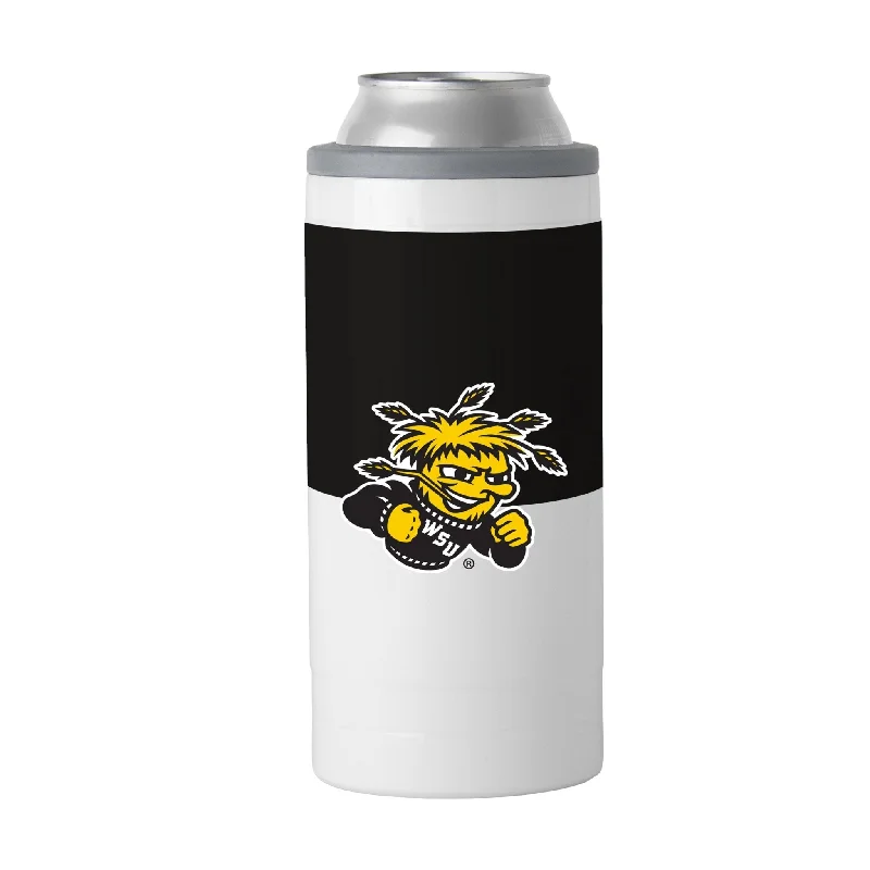 Team cups for debate teamsWichita State 12oz Colorblock Slim Can Coolie